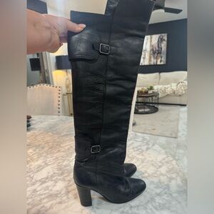 H&M Black Over the Knee Boots